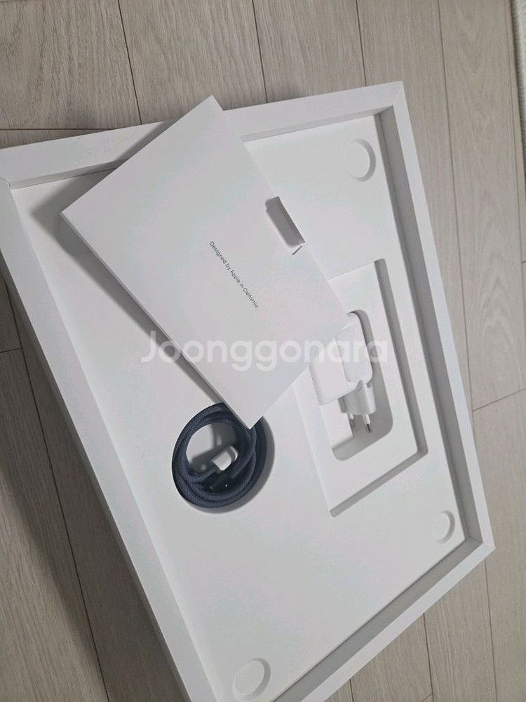 맥북에어 M2 15인치 새상품급 + 애플케어플러스--4