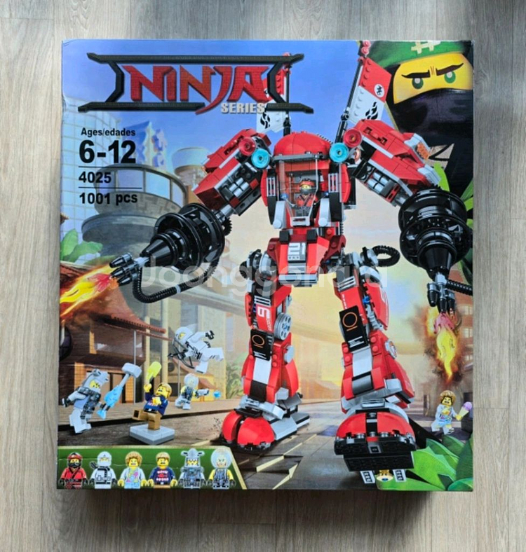 중국레고 닌자고 카이의 파이어로봇--0