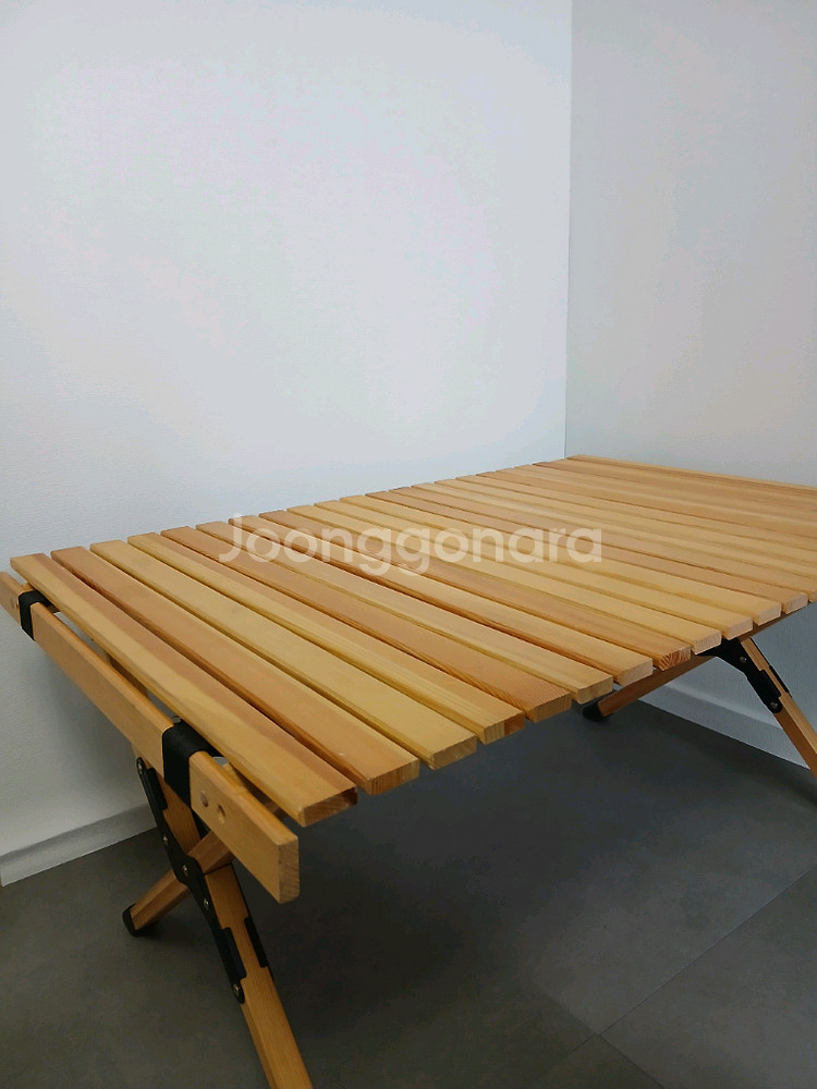 캠핑 우드 테이블--2