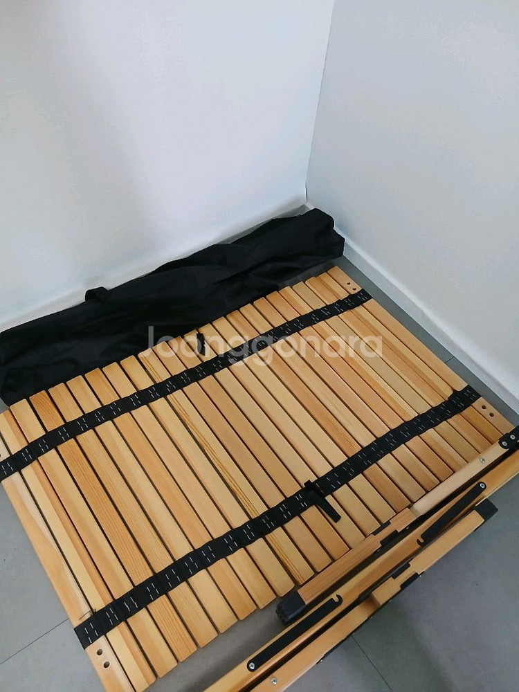 캠핑 우드 테이블--4