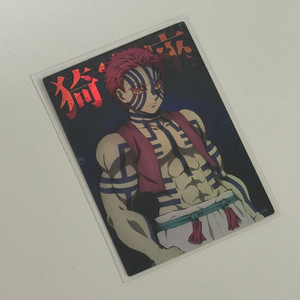 귀멸의칼날 콜렉팅 카드 아카자