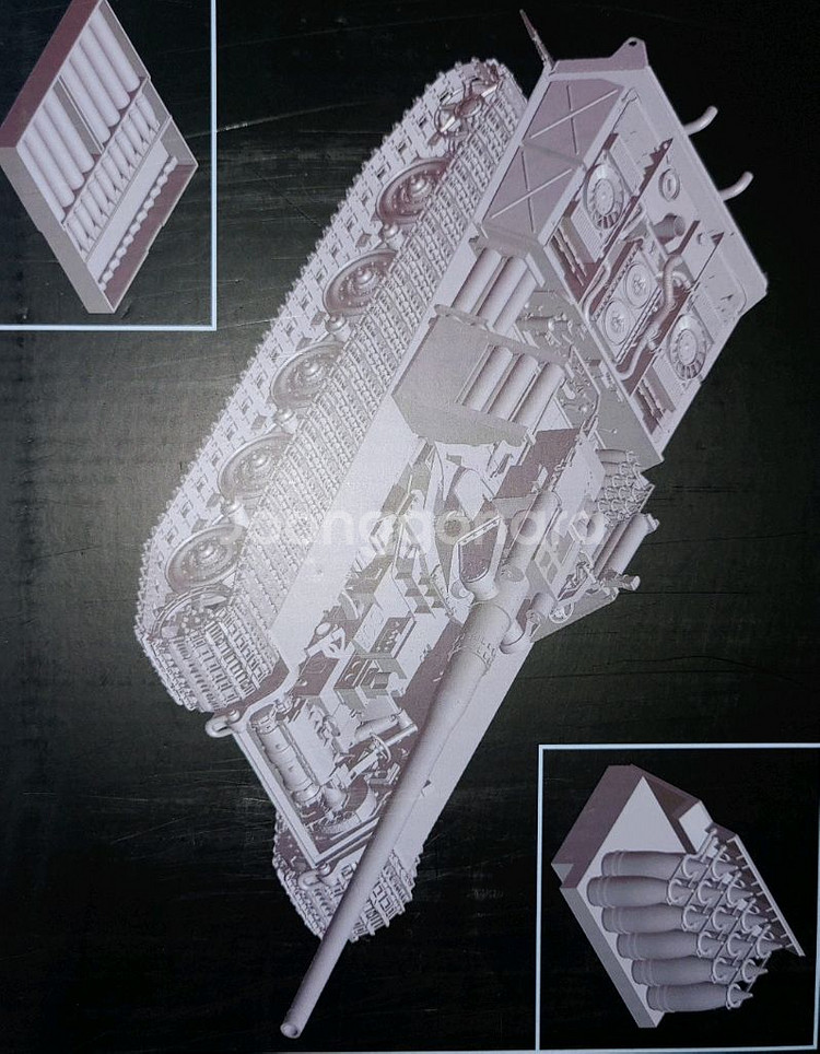 각종교신가능1:16내부재현정밀프라모델2WW독일쟈드타이거*헤이리영웅--4