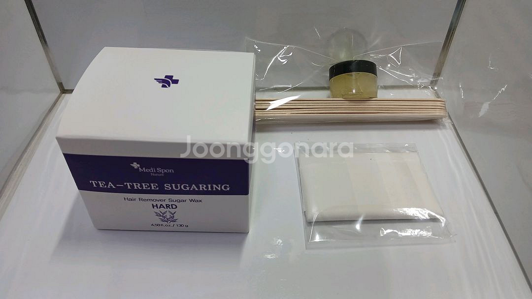 메디스폰 티트리 슈가링 하드 왁스 셀프 왁싱 제모--2