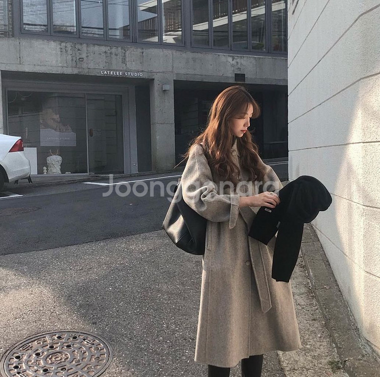 아카이브제이투유 디어 롱 핸드메이드 코트--2