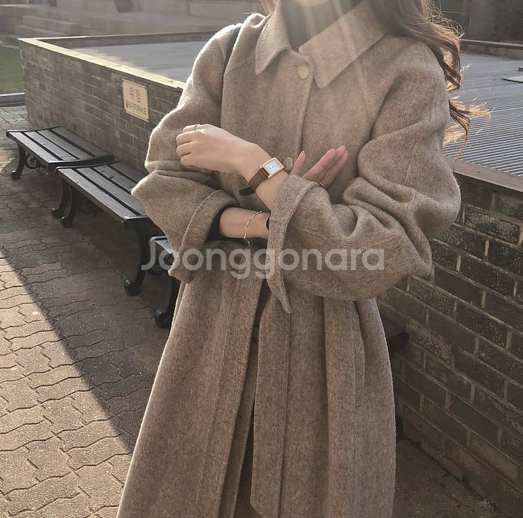 아카이브제이투유 디어 롱 핸드메이드 코트--1