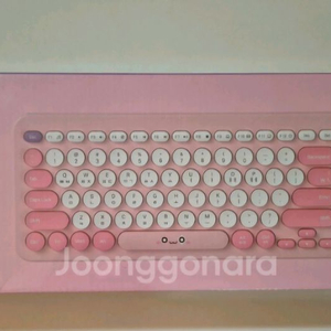 메이플스토리 핑크빈 무소음 무선 키보드 (새상품)