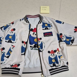 리미떼두두 팬더 리버시블 자켓m