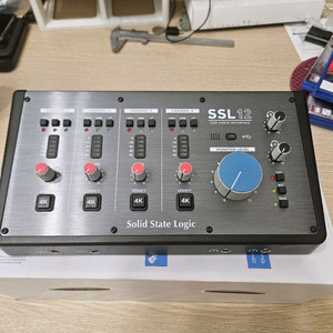 SSL SSL12 USB 오디오 인터페이스 팝니다