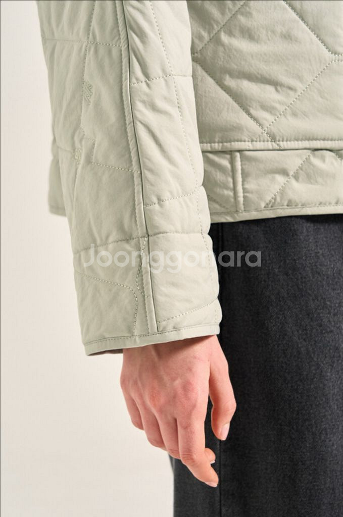 SJSJ 칼라리스 퀼팅 패딩 점퍼 한섬--1