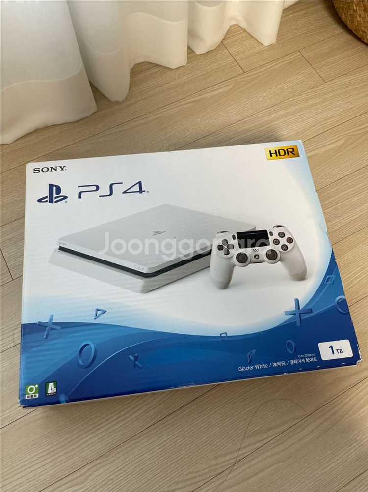 풀박스 PS4 슬림 2218B 1TB 컨트롤러2개 게임--0