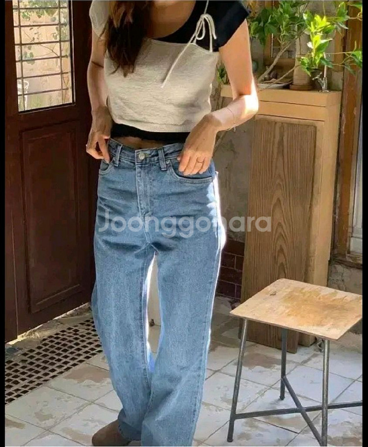 타낫 스트레이트 블루데님 s--5