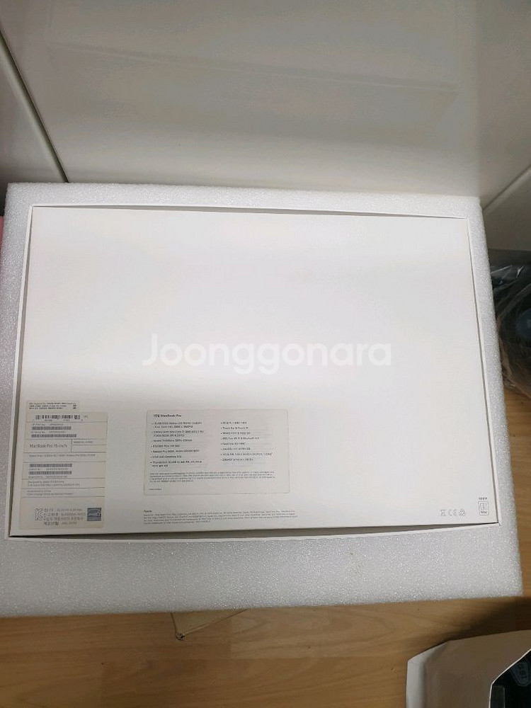 맥북 프로 16인치 박스 포장 케이스--3