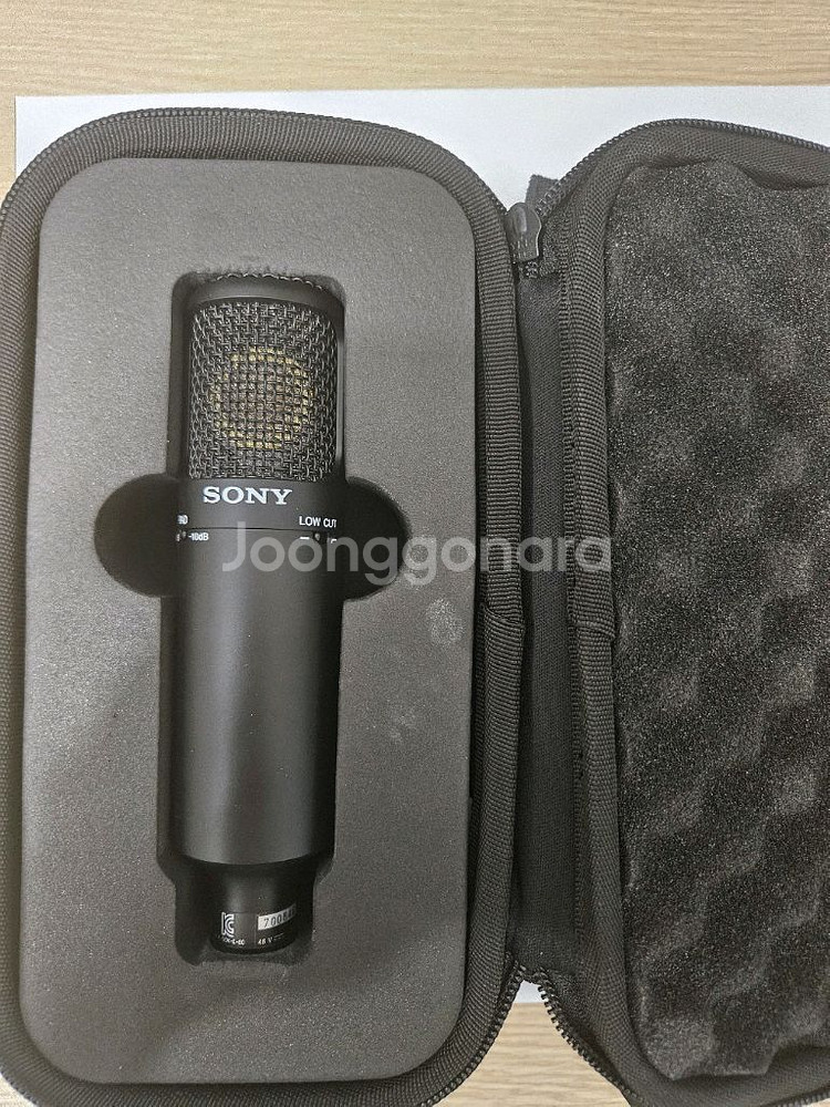소니 SONY C80 마이크--0