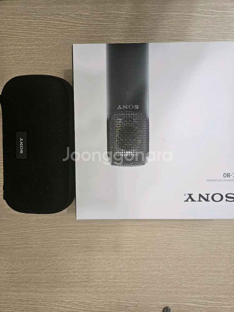 소니 SONY C80 마이크--1