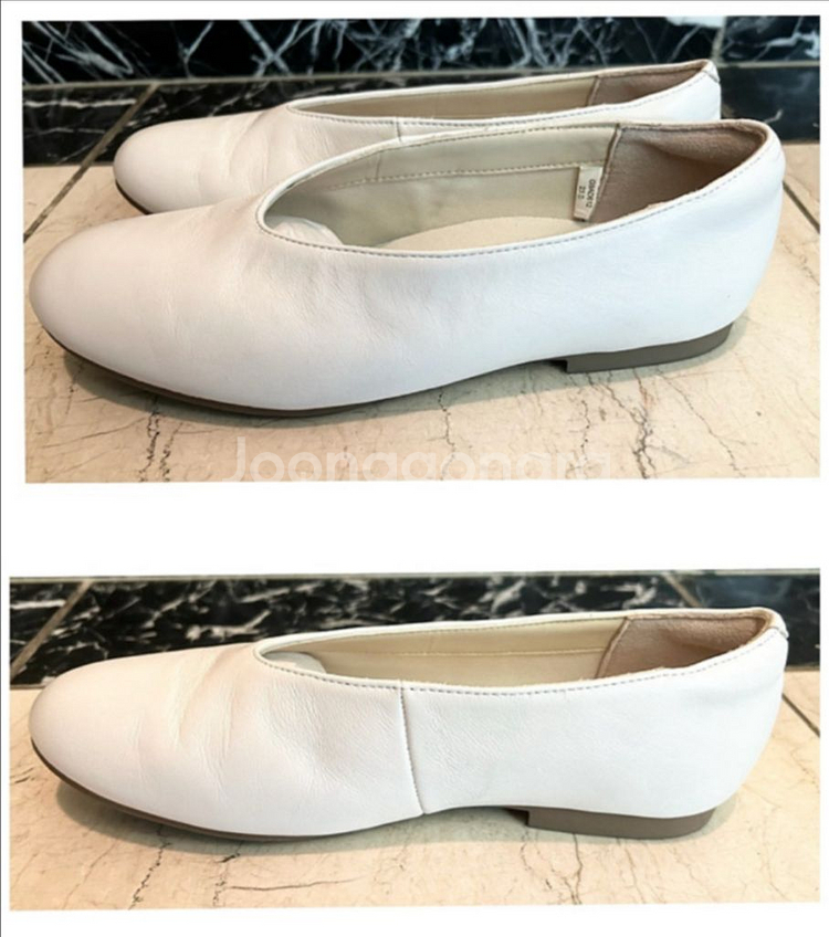 무인양품MUJI가죽 •플랫 슈즈--2