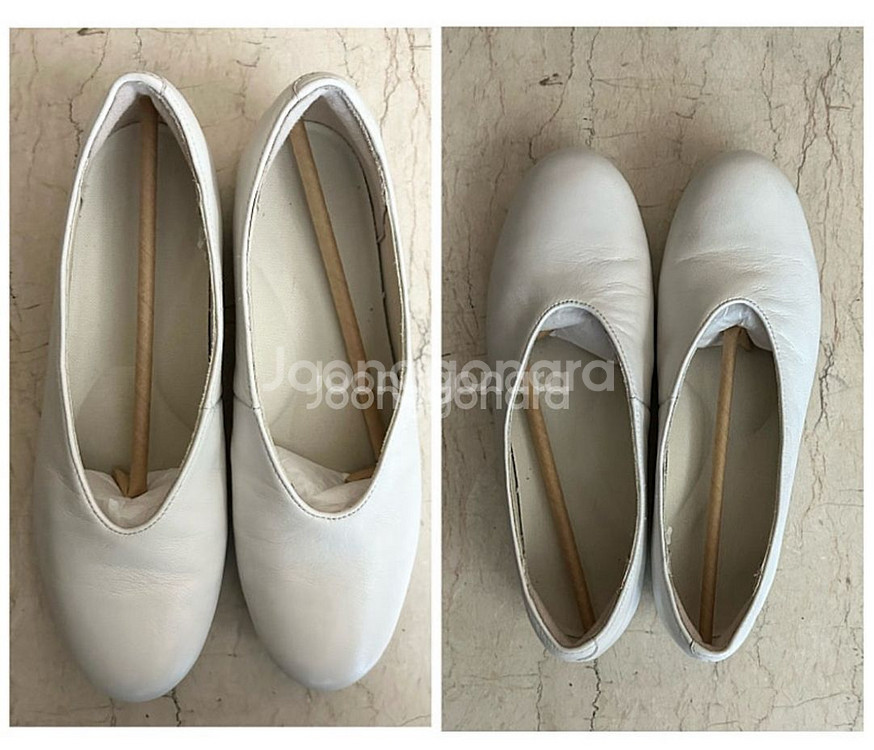 무인양품MUJI가죽 •플랫 슈즈--4