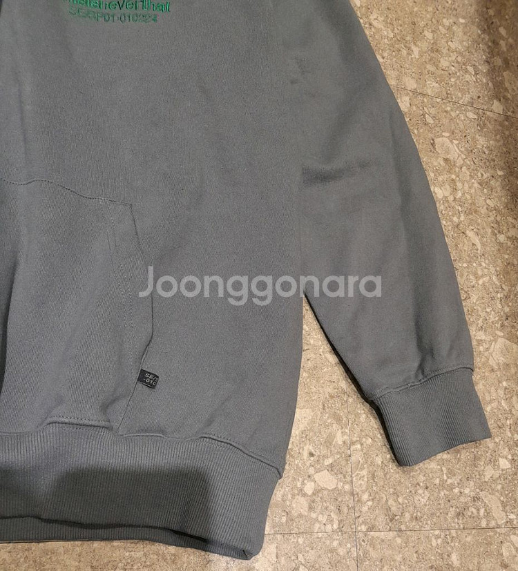 디스이즈네버댓 하프집업 후드 (L)--5