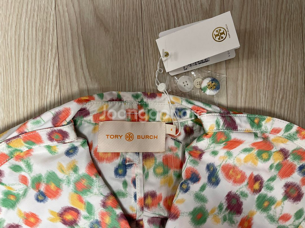 토리버치 런웨이 태피터 트렌치 코트 TORY BURCH--1