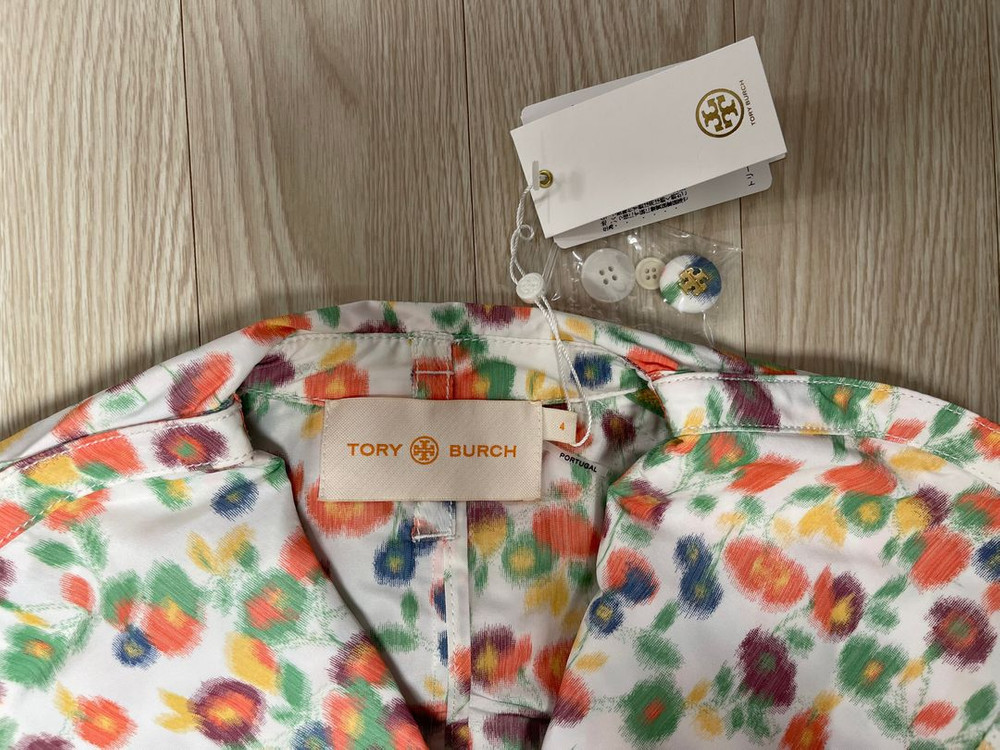 토리버치 런웨이 태피터 트렌치 코트 TORY BURCH 이미지