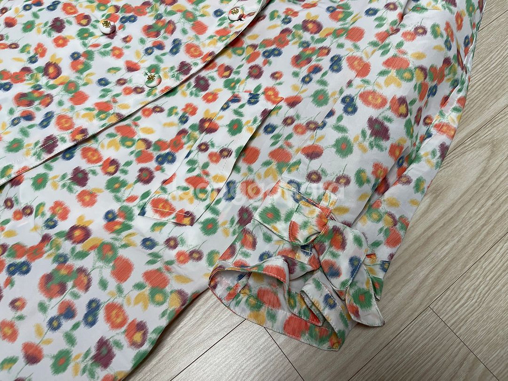 토리버치 런웨이 태피터 트렌치 코트 TORY BURCH--3