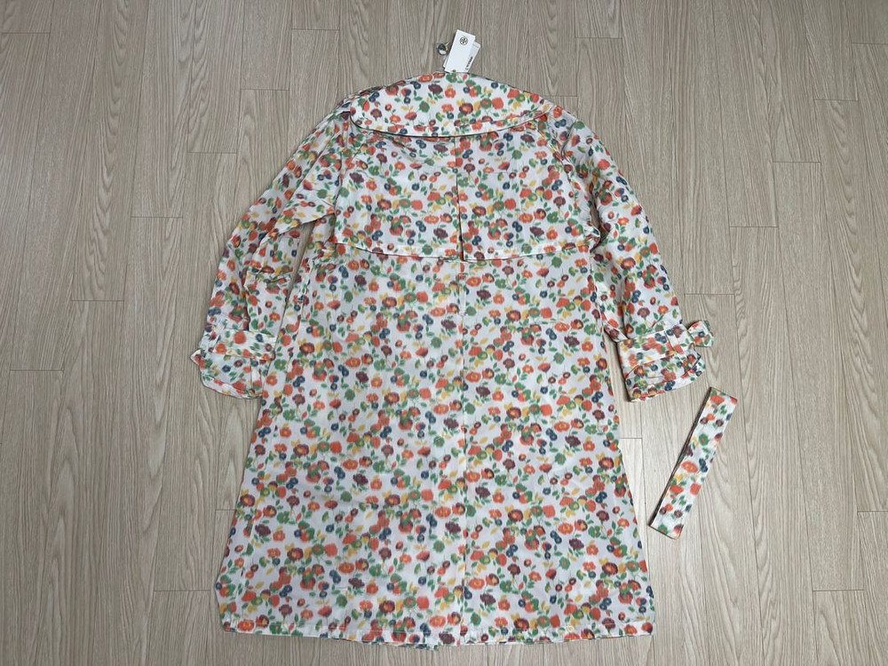 토리버치 런웨이 태피터 트렌치 코트 TORY BURCH 이미지