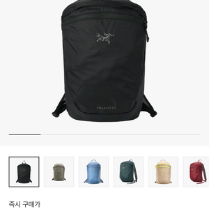 아크테릭스 헬리아드 15 백팩 블랙