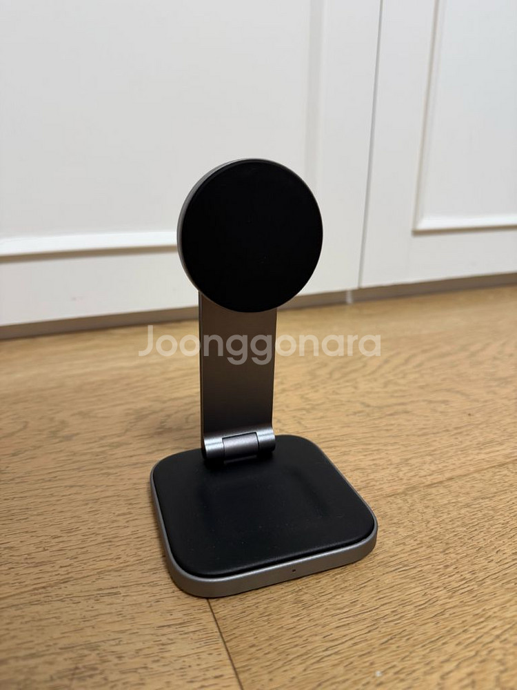 사테치 qi2 2in1 접이식 무선충전기 팝니다--1