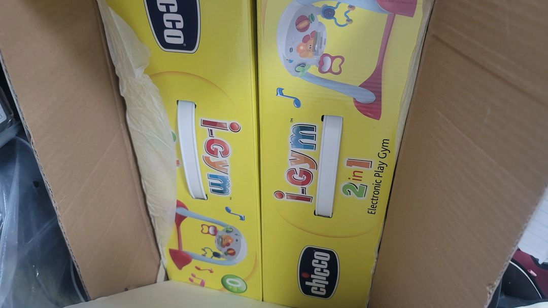 치코 I-Gym 2 in 1 전자 아기 체육관 새제품 이미지
