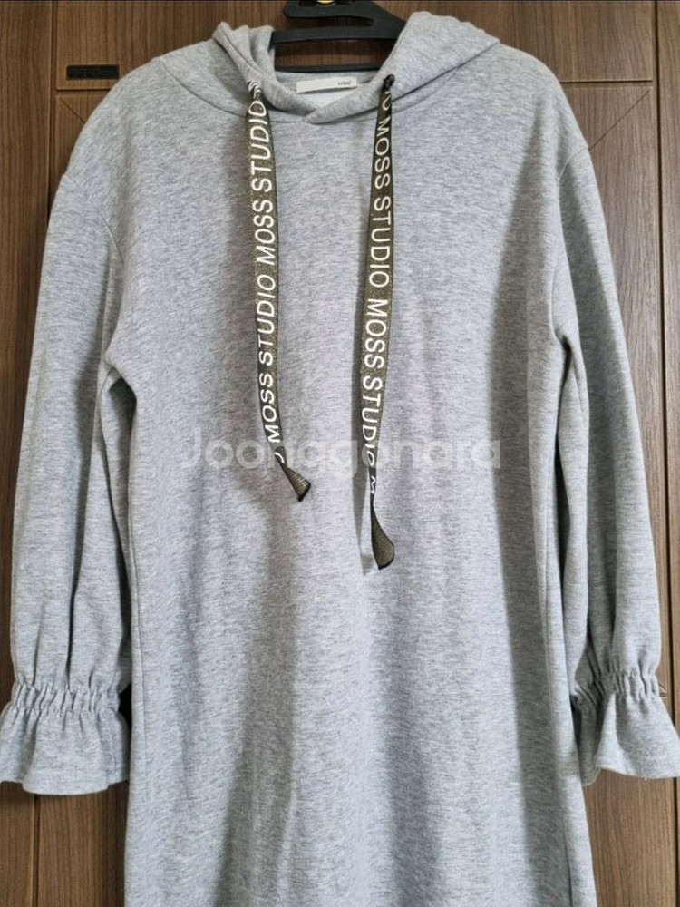 르샵 후드 원피스, 여성 원피스, 캐주얼 면원피스--7