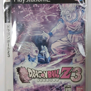 PS2 드래곤볼 Z3 일판