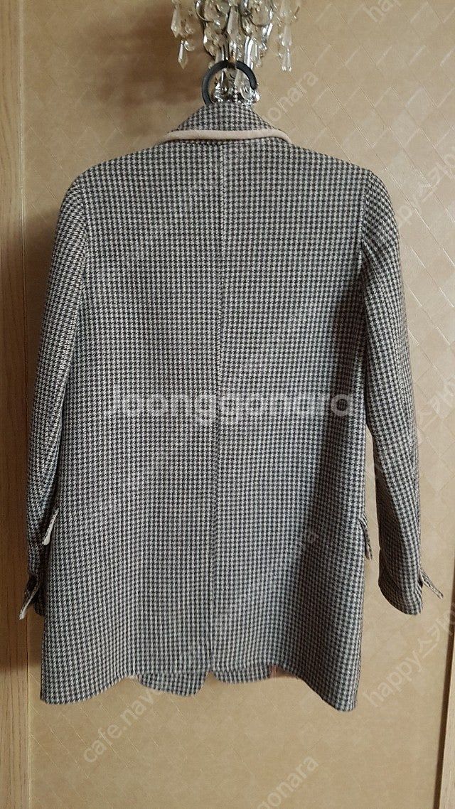 타미힐피거 울혼방 컴포트 체크자켓--5