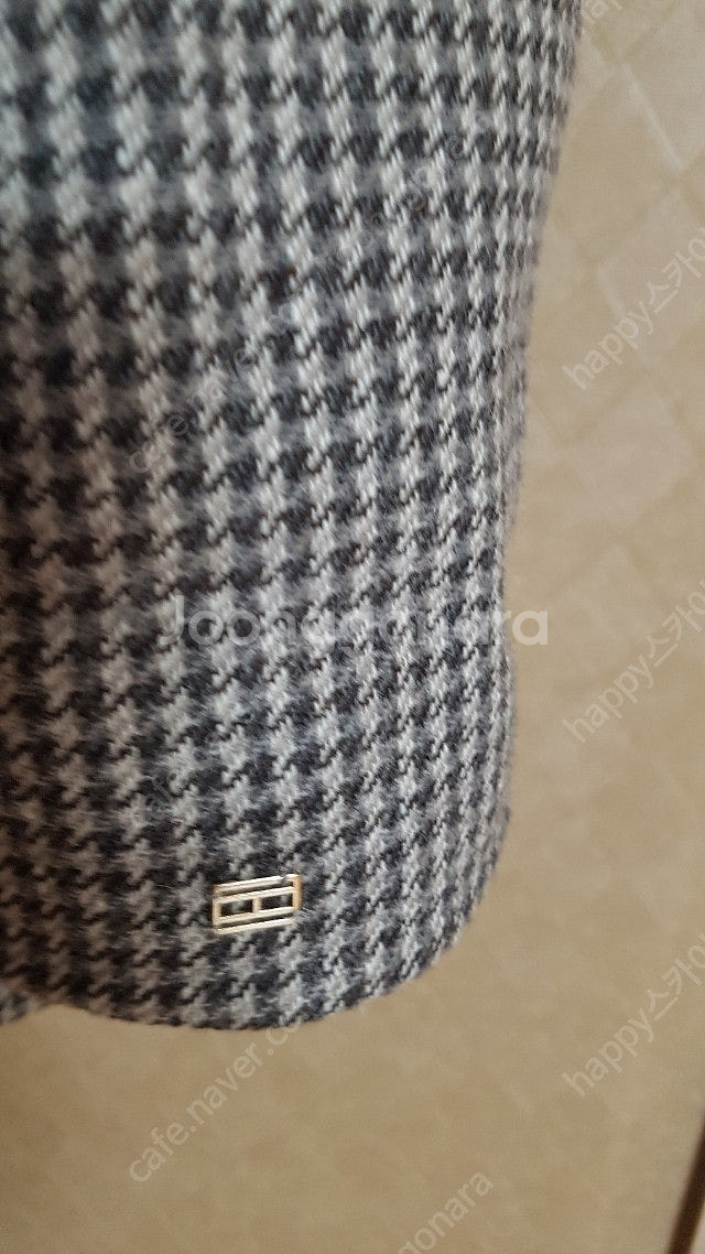 타미힐피거 울혼방 컴포트 체크자켓--6