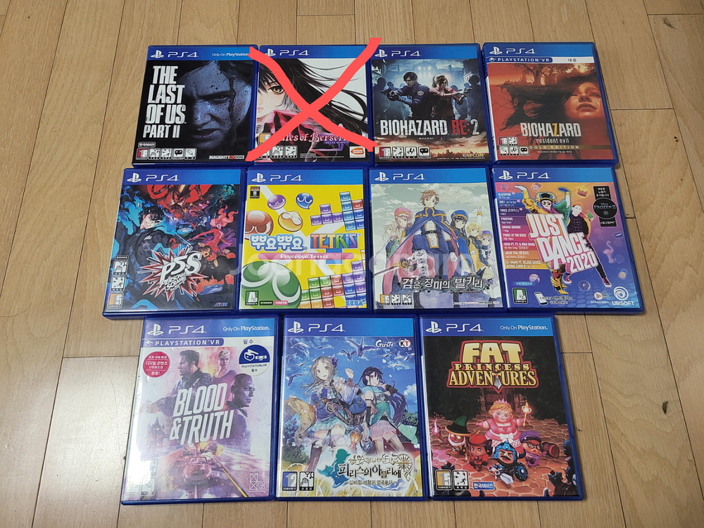ps4 뿌요뿌요, 바이오하자드, 원피스, 페르소나5--0