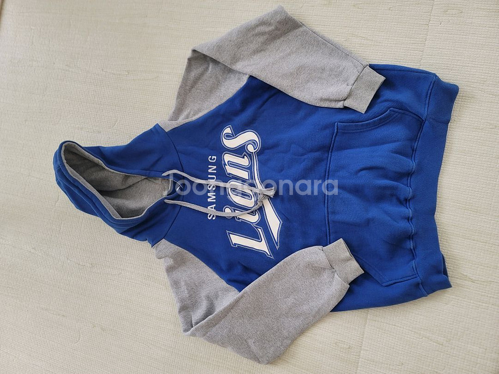 삼성라이온스 올드 후디셔츠--0