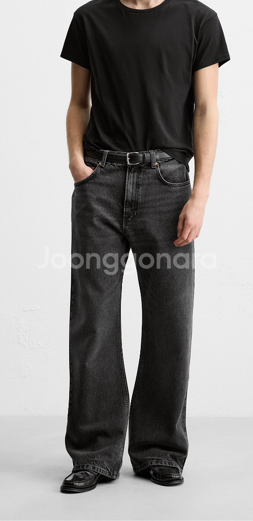 자라 배기플레어진 팝니다--1