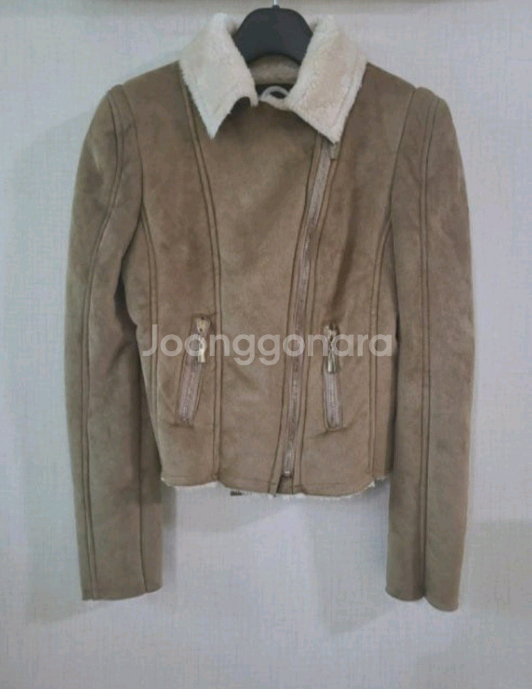 -스웨이드 자켓 S---0