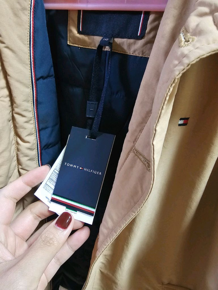 타미키즈 트렌치패딩 팝니다. 이미지