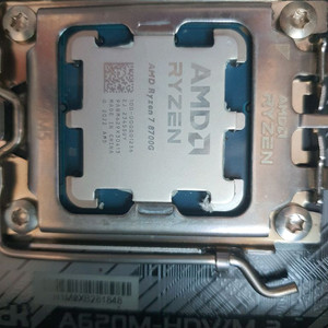 라이젠 8700g cpu,a620m 메인보드