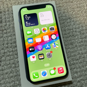 아이폰12미니 128블랙 SSS급 iOS 16.1.1