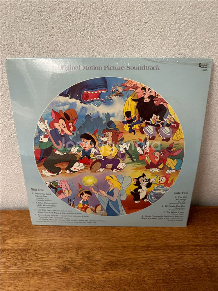 피노키오엘피/피노키오lp/디즈니엘피디즈니lp--1