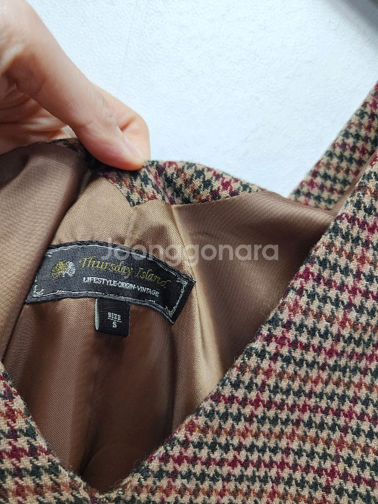 써스데이아일랜드 레이어드 원피스--3