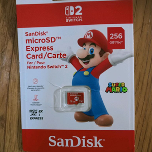 (택포)스위치2 샌디스크 sandisk micro sd 256gb expres 팝니다.