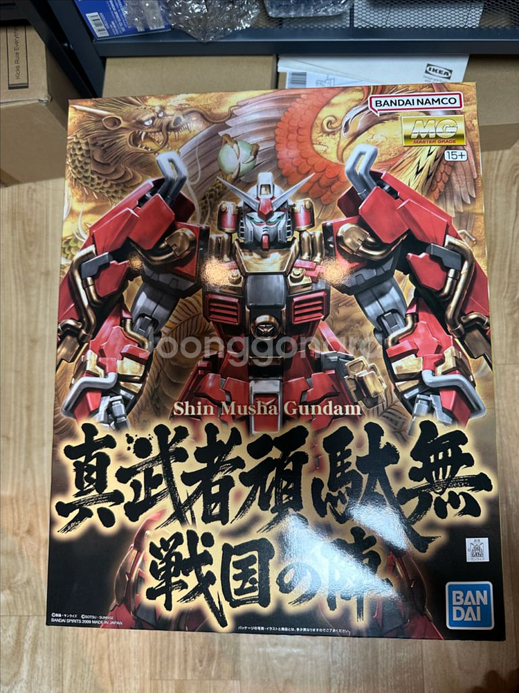MG 진무사 건담 흑의대개 + 전국의 진 건프라--1