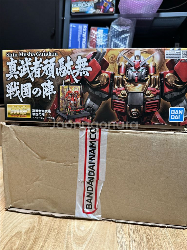 MG 진무사 건담 흑의대개 + 전국의 진 건프라--2