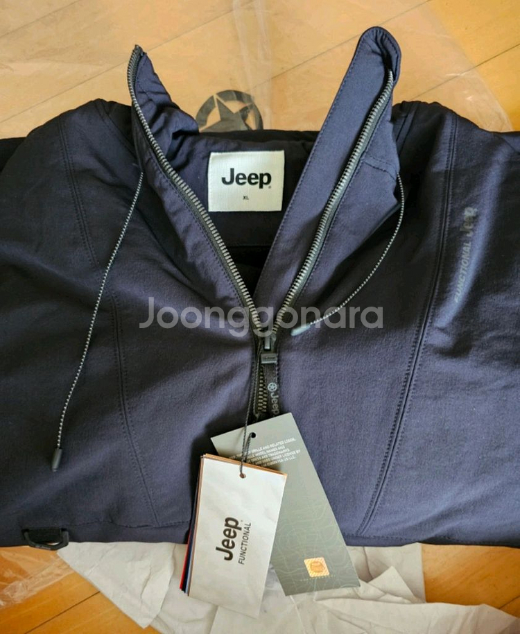Jeep 기능성 후드 점퍼 XL 새상품--1
