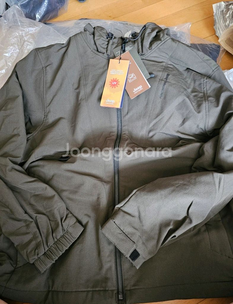 Jeep 기능성 후드 점퍼 XL 새상품--5