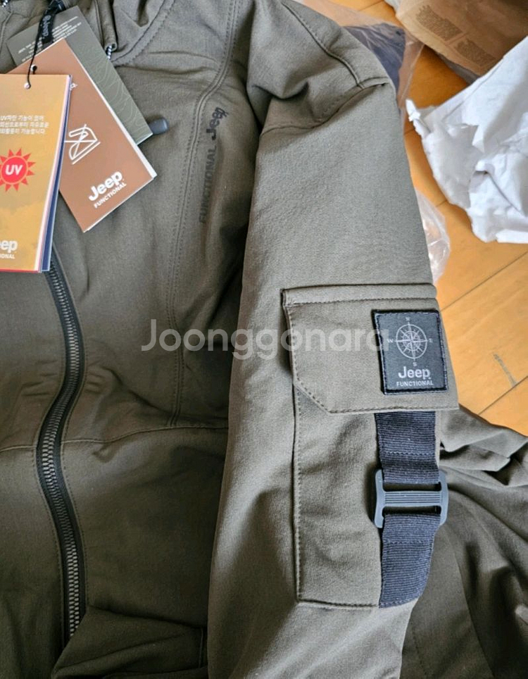 Jeep 기능성 후드 점퍼 XL 새상품--7