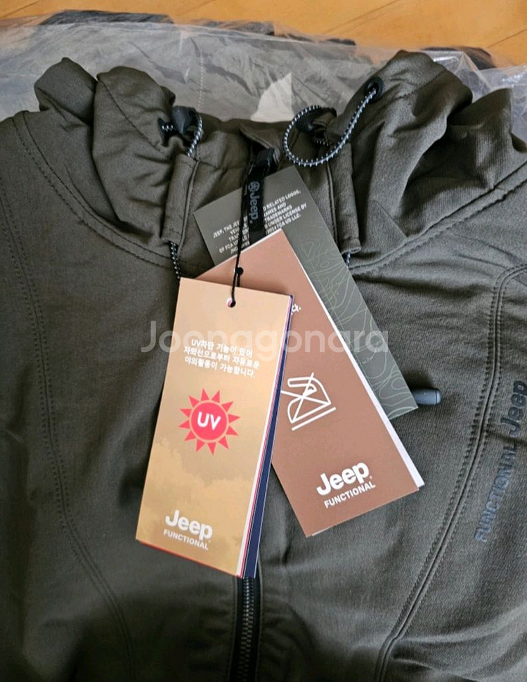 Jeep 기능성 후드 점퍼 XL 새상품--6