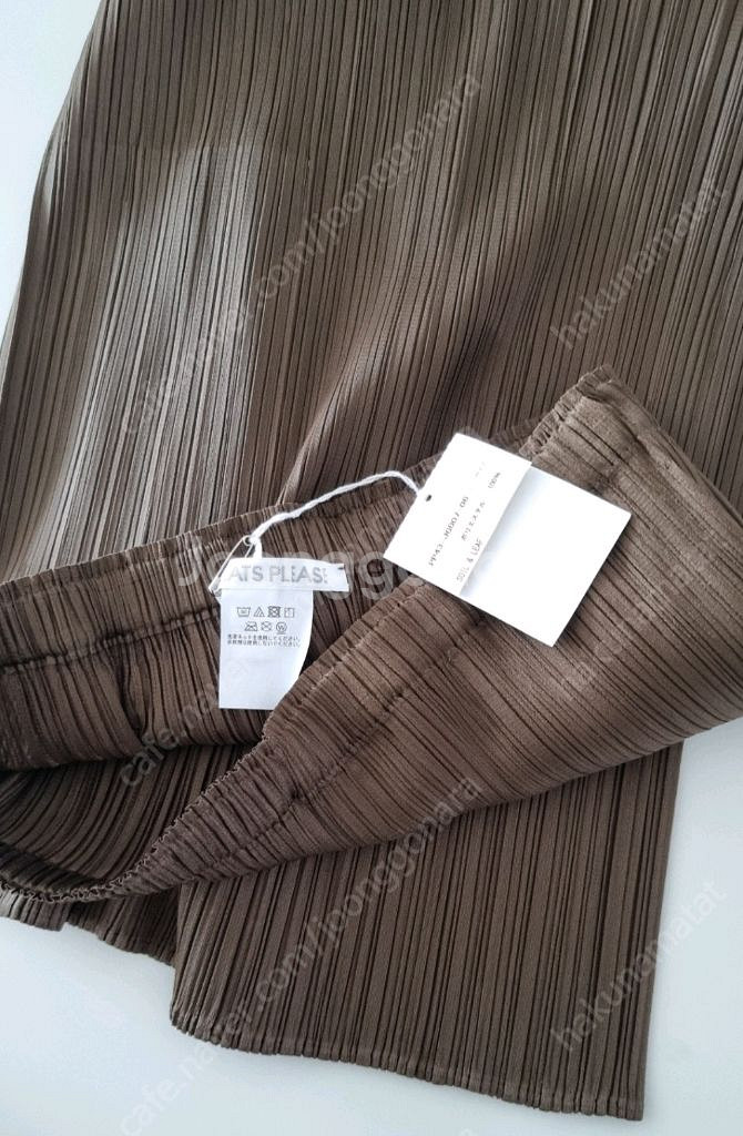 이세이미야케 플리츠플리즈 노면점 한정템 스커트 새상품--2