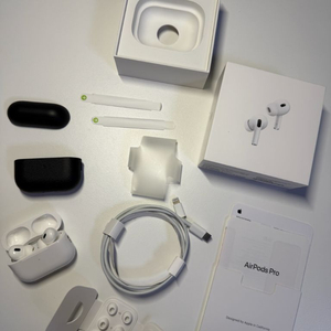 에어팟 프로2 S급 풀박스 + 케이블, 케이스 제공